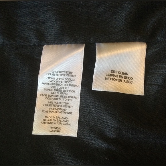 Fit & flare Dress size 8 black & white polka dot - Picture 3 of 5